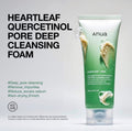 Anua – Heartleaf Quercetinol Pore Deep Cleansing Foam, 150ml