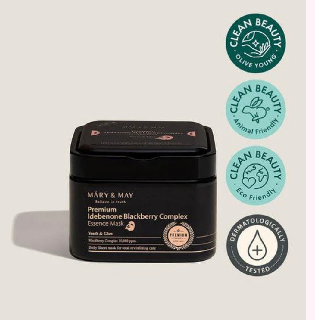 Mary&May Premium Idebenone Blackberry Complex Essence Mask