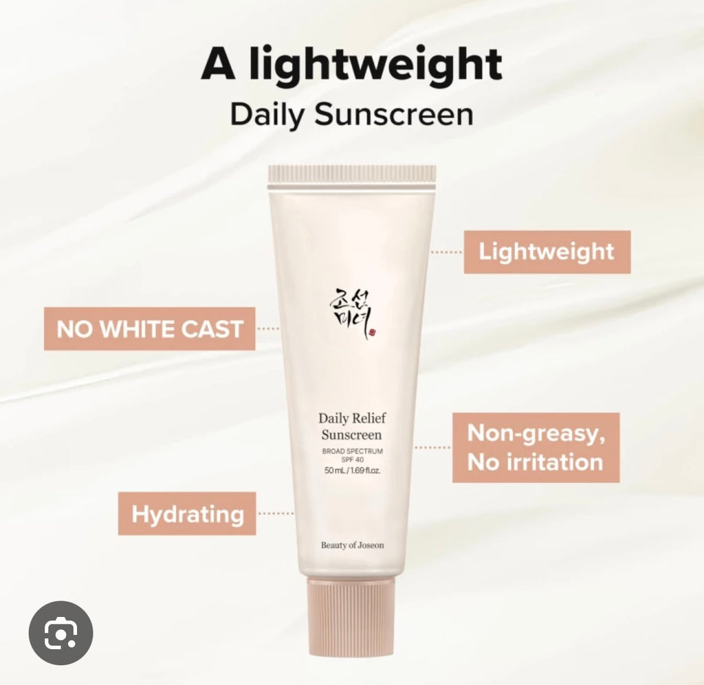 Beauty of Joseon Relief Sun Rice + Probiotics Sunscreen SPF50+ PA++++