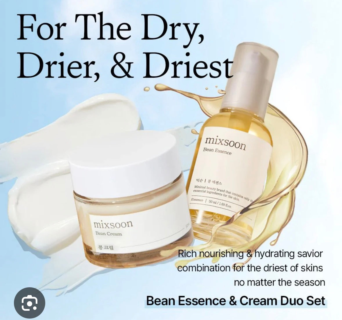 Mixsoon Bean Essence 30ml – Hydrating & Brightening Skin Essence