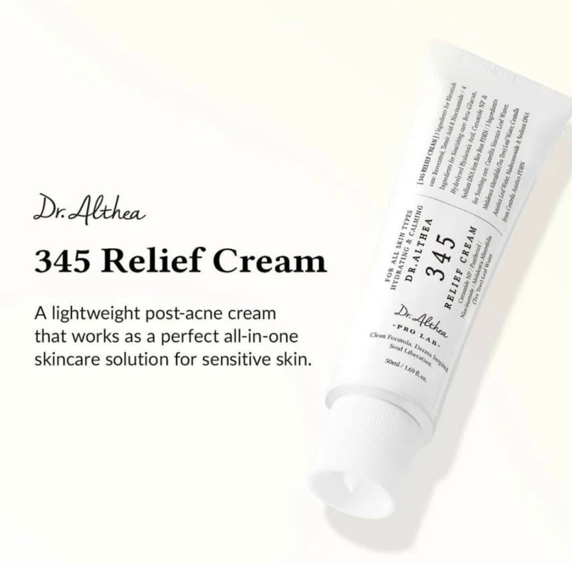 Dr. Althea – 345 Relief Cream, 50ml new version