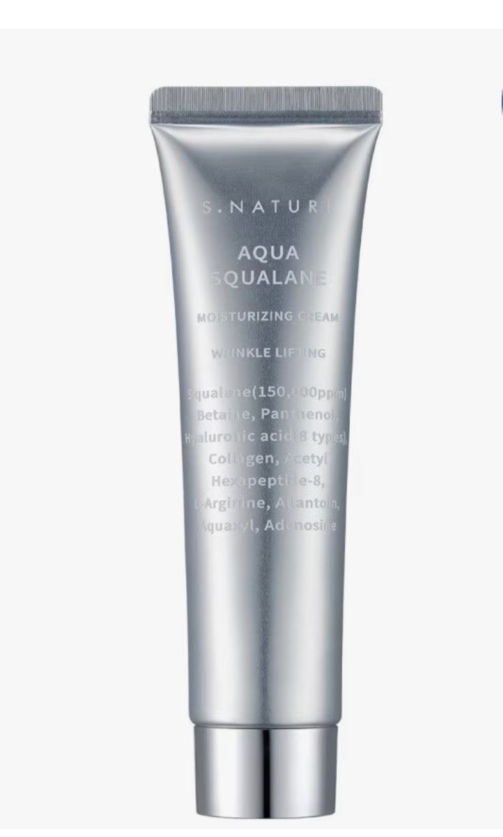 S nature aqua squalane moisturizing cream 60ml