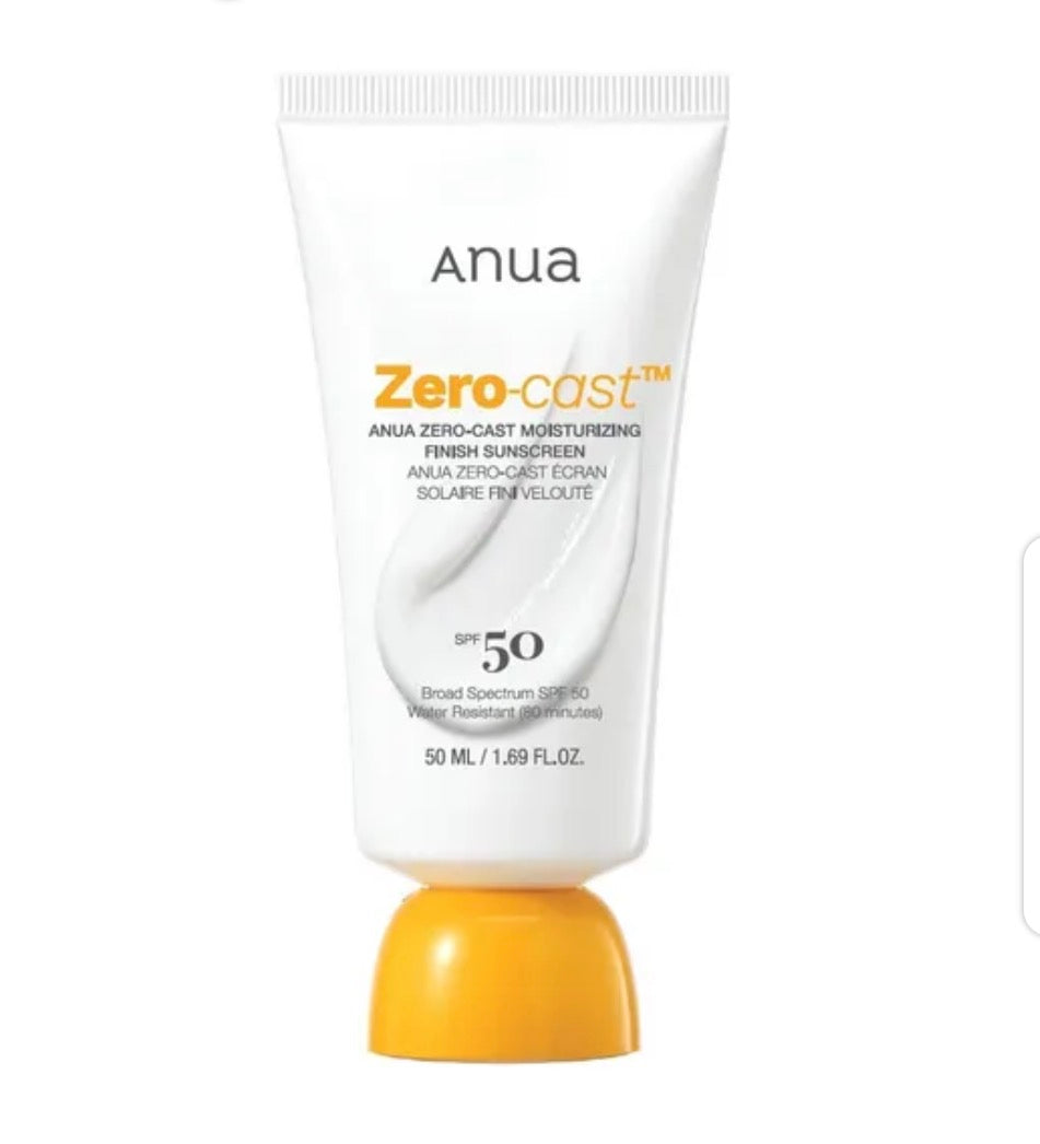 Anua Zero Cast Moisturizing Finish Sunscreen 50ml