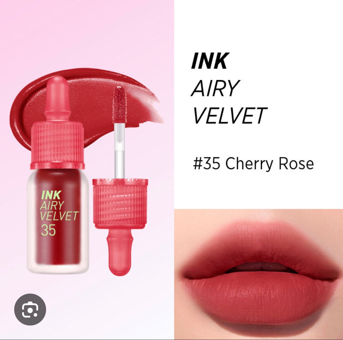 Peroperi Ink Airy Velvet Lip Tint Ink No. 35 Cherry Rose