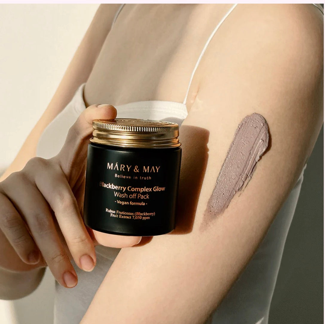 Mary and May Blackberry Complex Glow Wash Off Mask 125g