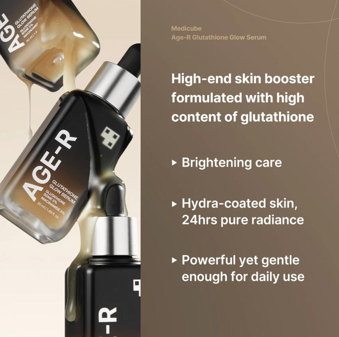 Medicube Age R Vita C Pro Ampoule Brightening Serum with Vitamin C