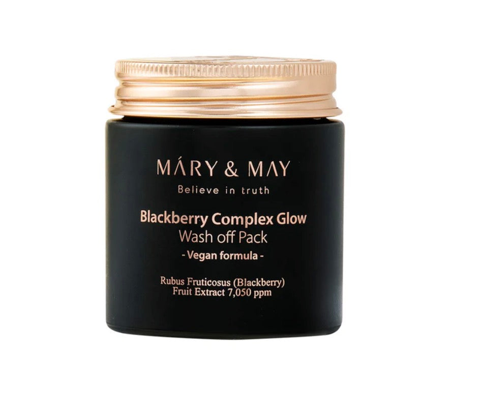Mary and May Blackberry Complex Glow Wash Off Mask 125g