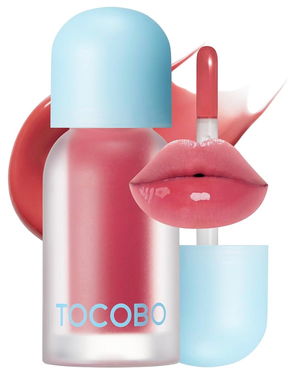 TOCOBO Juicy Berry Plumping Lip Oil 18 Cozy Pink