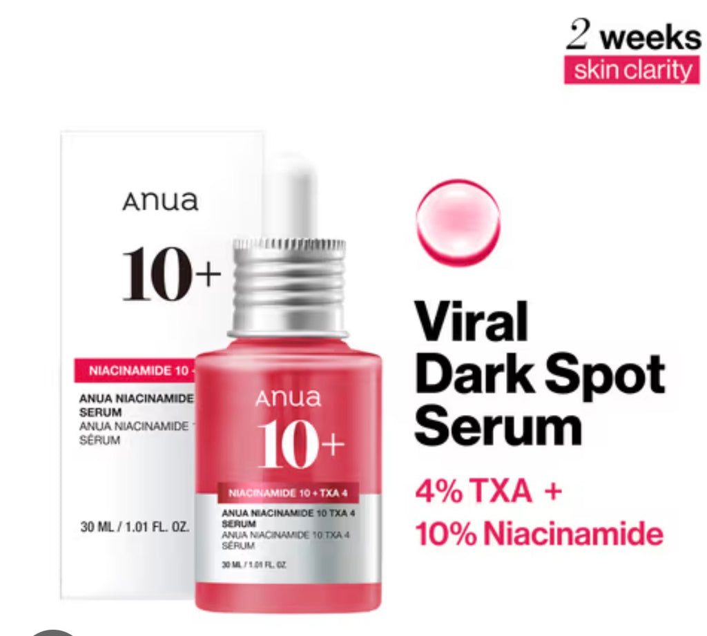 Anua – Niacinamide 10% + Tranexamin TXA Acid 4% Serum, 30ml