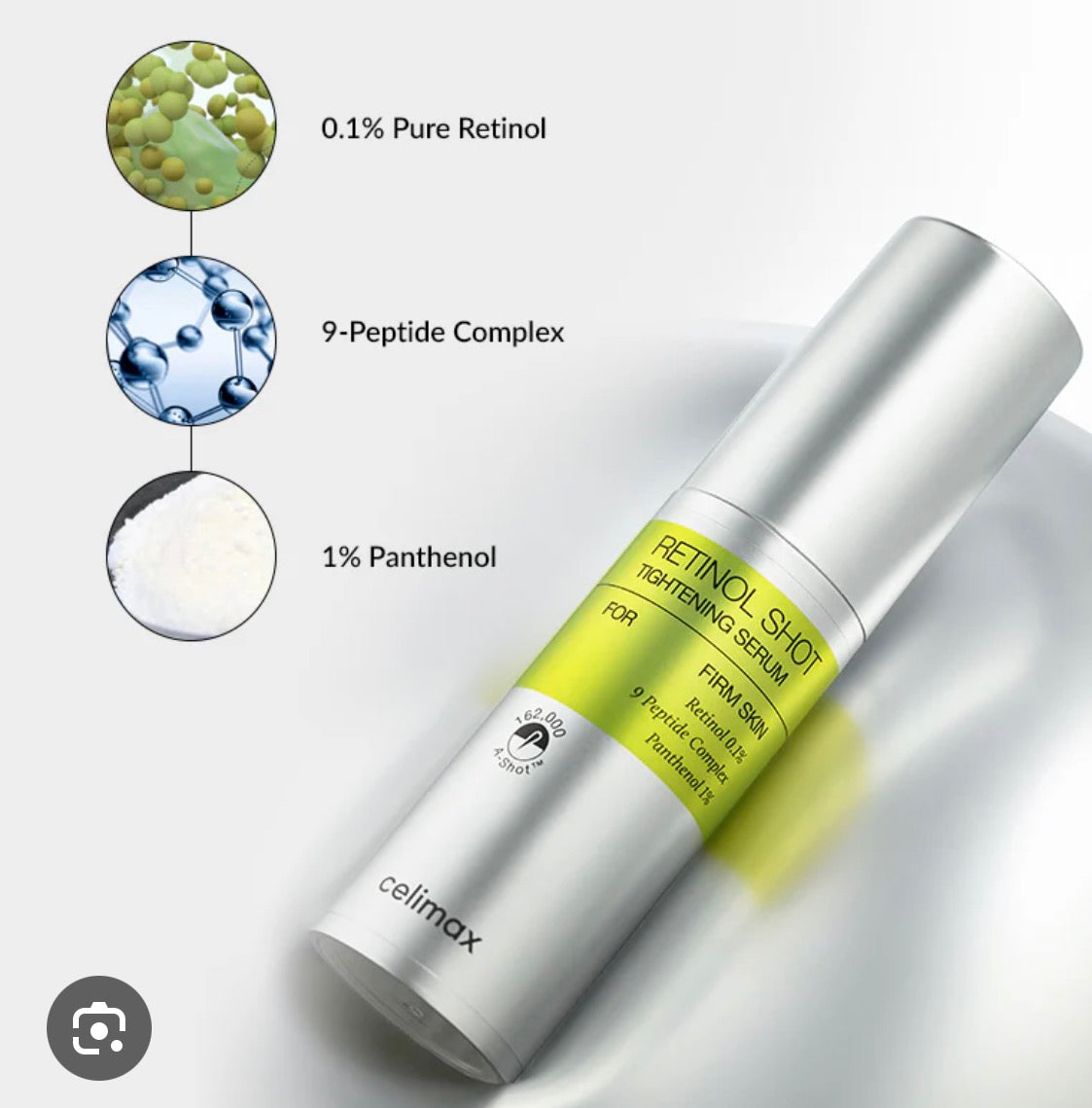 Celimax The Vita A Retinol Shot Tightening Serum 30ml – Advanced Anti-Aging & Skin Tightening