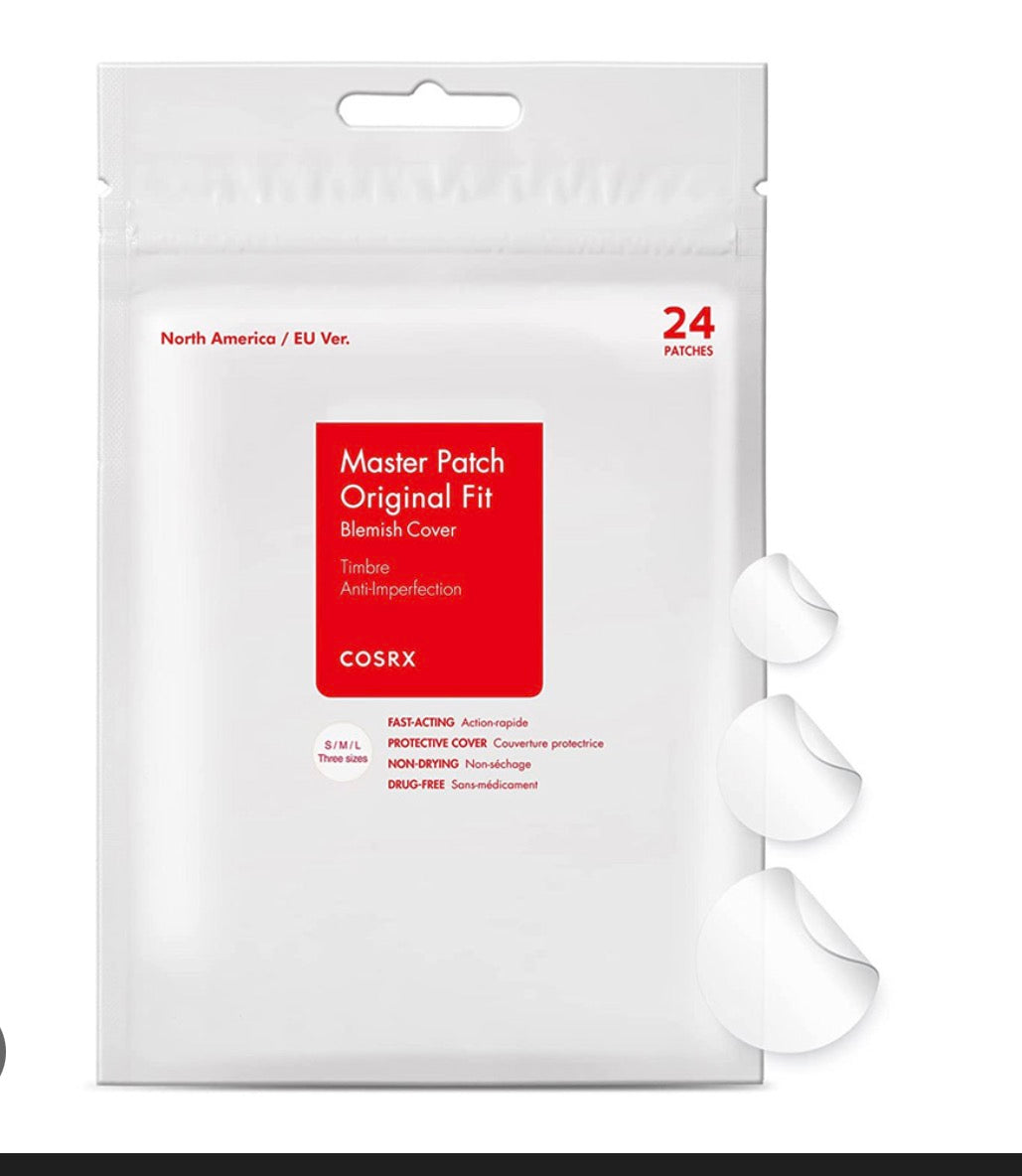 COSRX Mastee Patch Original Fit 24pcs – Effective Acne Spot Treatment